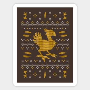 Chocobo Christmas Magnet